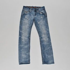 Men Rock Revival Jeans